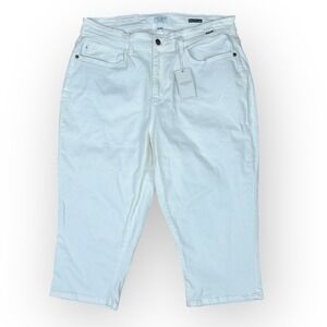 Judy Blue High Rise White Jeans